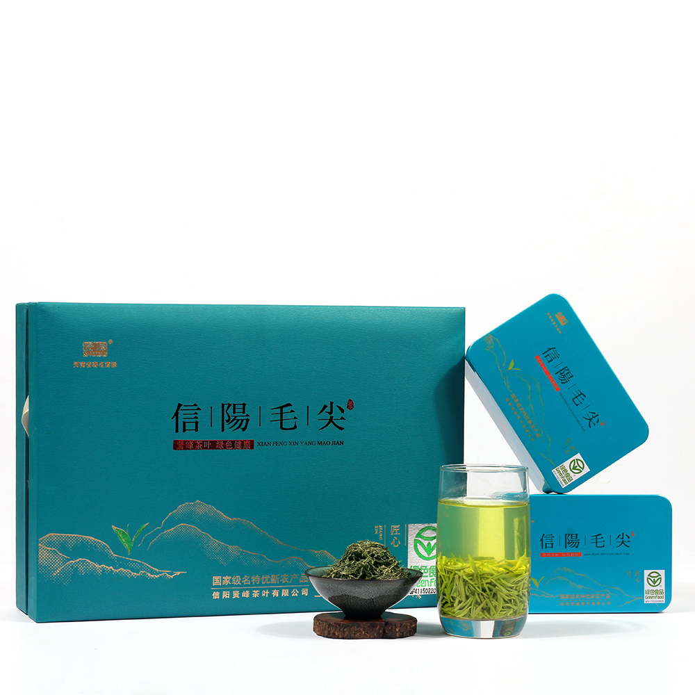 匠心二合一  珍品信陽毛尖